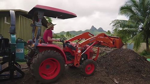 食物垃圾回收做堆肥