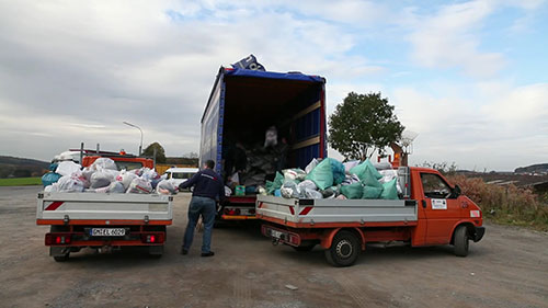 废旧纺织品回收