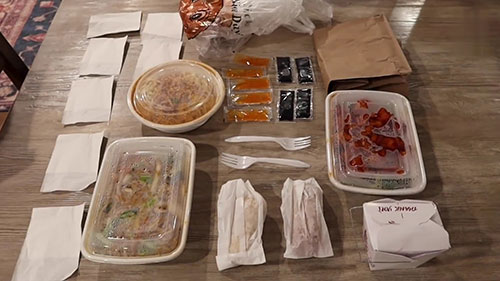 “零浪费”送餐服务