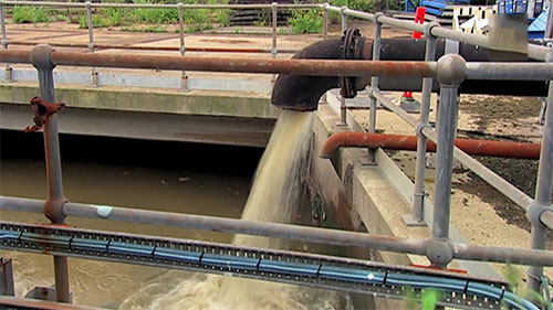 伦敦Becton污水处理厂