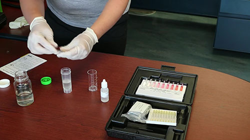 水质检测 4 硝酸盐测试