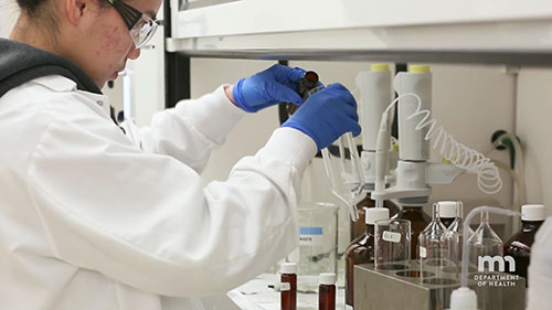 环境实验室水样分析