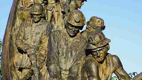 参观北美最大的原生矿产资源