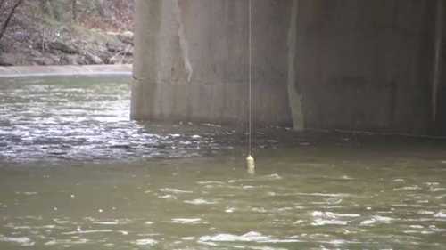 监测大坝的沉积物和悬浮物