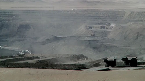 蒙古的Ukhaa Khudag煤矿