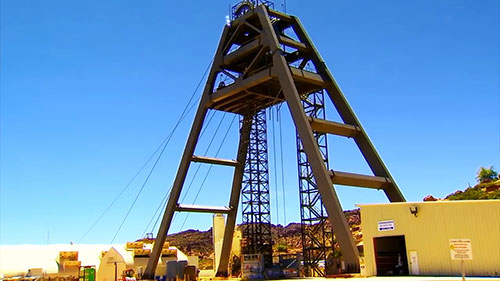 亚利桑那州苏必利尔镇超大铜矿