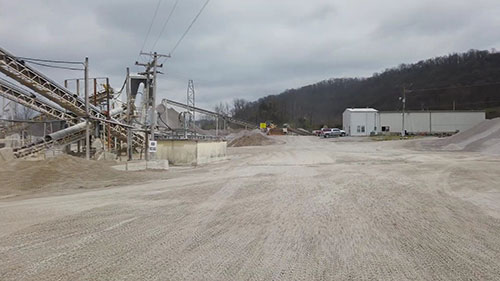 石灰石地下矿藏开采