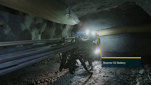 Agnico Eagle公司地下电动采矿车