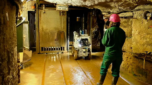 机器人和地下采矿