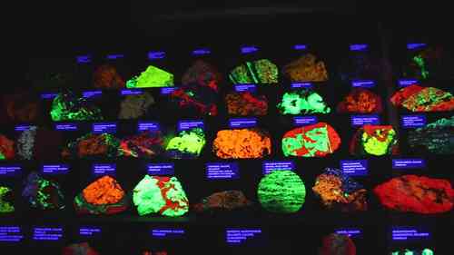 参观斯特林山矿业博物馆