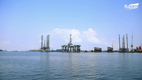 挪威海上Goliad油田钻井平台运作