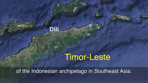 确保东帝汶地下水的安全