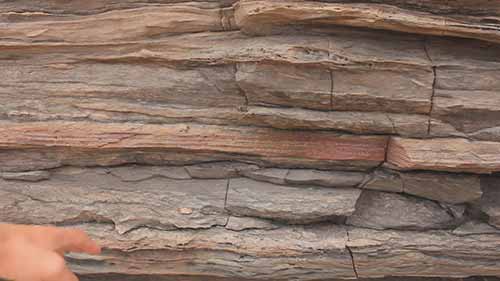 砂岩的沉积构造