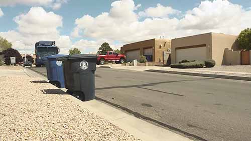 阿尔伯克基住宅固体垃圾回收