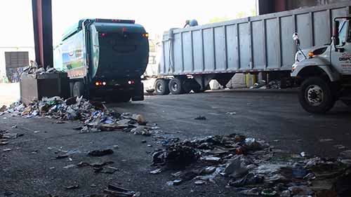 垃圾分类和回收设施