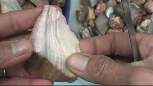 切割和抛光半宝石 2 缎带宝石