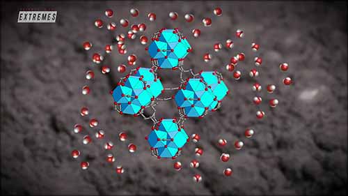 混合金属晶体建筑材料