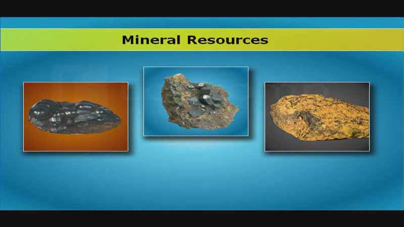 矿物及矿产资源