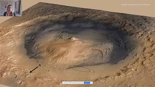 用矿物学来解释火星盖尔陨石坑