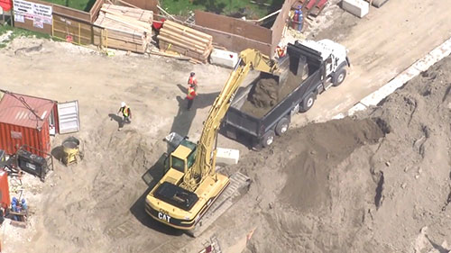 建筑工地卫生问题