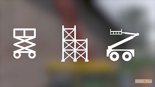 高空作业中梯子的安全使用