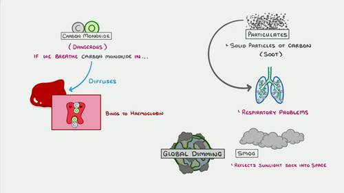 化石燃料和空气污染