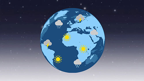 天气现象的形成