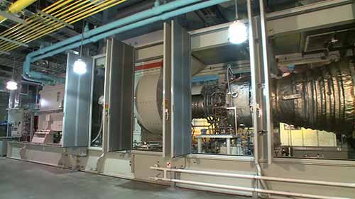 天然气驱动的燃烧涡轮机