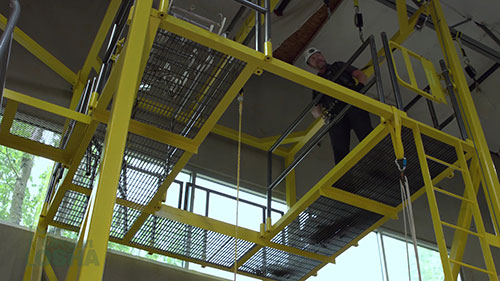 跌落防护和救援