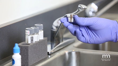 采集饮用水样本