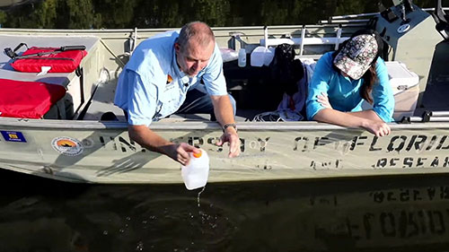 湖水取样和过滤