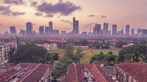 使用监测仪跟踪城市空气质量