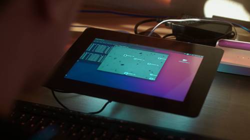 检测清洁用水的AI设备