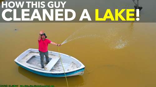 湖泊污染的清理