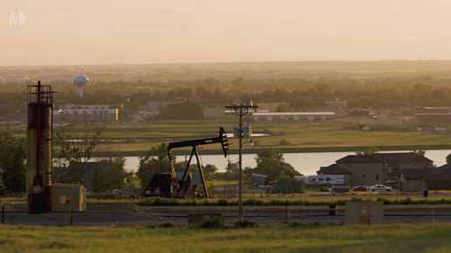 美国北达科他州的石油工业