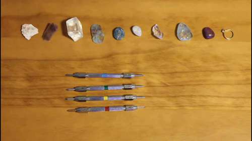 宝石鉴定——莫氏硬度试验