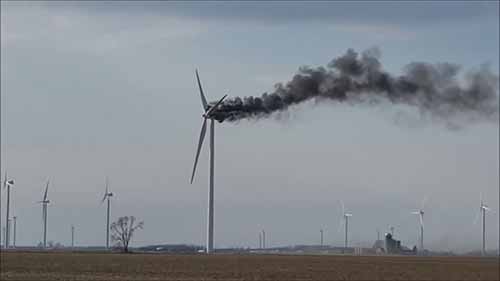 十大风力涡轮机故障事件