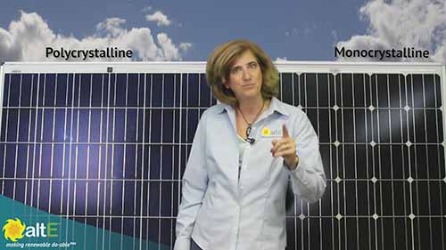 单晶太阳能板和多晶太阳能板的区别