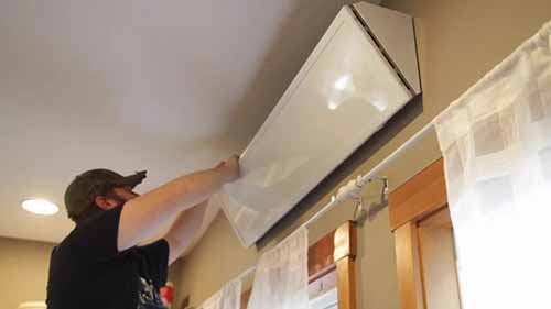 红外线辐射供暖的房子