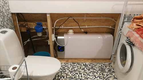 A型框架住宅的供暖系统