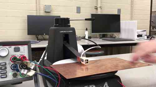 CSULB聚合物的电导率测试