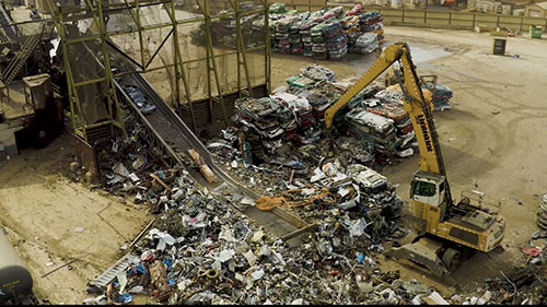 盖尔道的钢铁回收之路