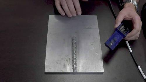 检验碳钢表面裂纹