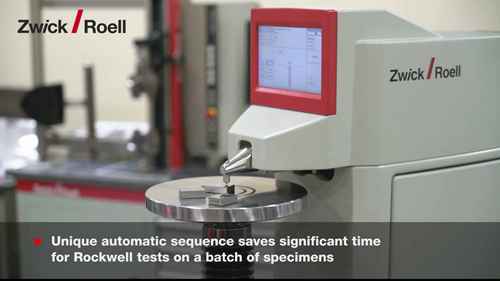 使用硬度计进行金属测试