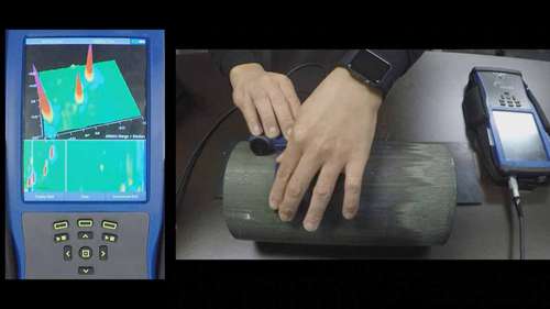 钢管表面裂纹检查