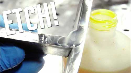 酸蚀检验焊接样品