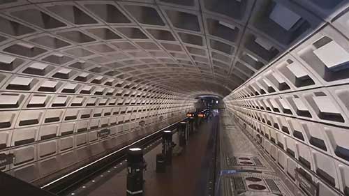 美国华盛顿地铁站设计