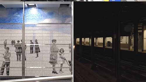 美国纽约地铁站的设计