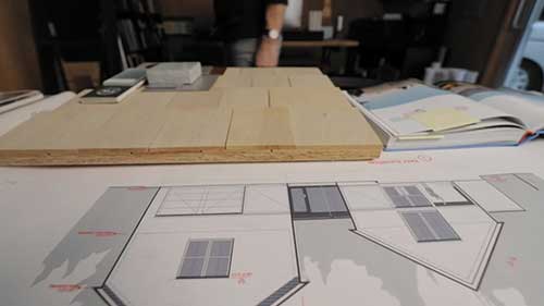 向客户展示建筑设计