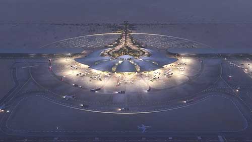 沙特红海国际机场的设计灵感